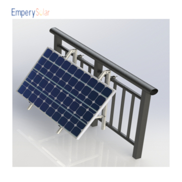 Customized Tilt Angle Solar Panel Mounting Brackets for Racks: Enhancing Efficiency in Photovoltaic Flat Wall and Solar Fence Applications