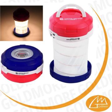 Safety light for camping plastic rotating lamp telescopic multifunction lantern