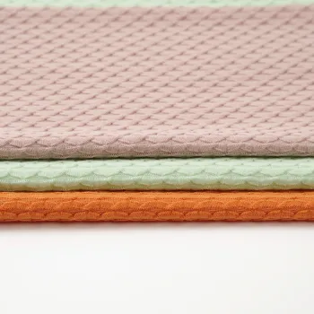 Polyester Cotton Spandex Jacquard Knitted Fabric