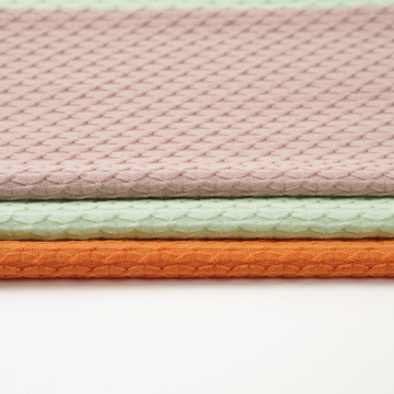 Polyester Cotton Spandex Jacquard Knitted Fabric