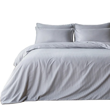 Luxury Custom Microfiber Cotton Feeling 4 Pc Bed Sheet Set Hotel Design Bedding