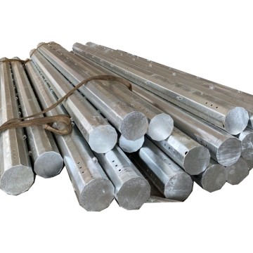 7-12m galvanized steel pole