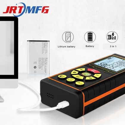 Bubble Level Best Rangefinders 120M Laser Distance Measurer