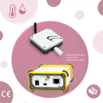 64 Channels Wireless Temperature Sensor Temperature Gateway