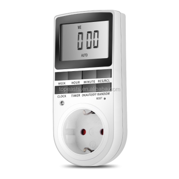 EU Plug Energy Saving Timer: Programmable Socket for Home Appliances
