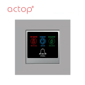 لوحات ACTOP التحكم في غرف الفنادق الذكية الجديدة