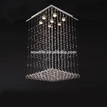 7L Simple fashion suction hanging dual purpose furniture crystal lamp X3020-7