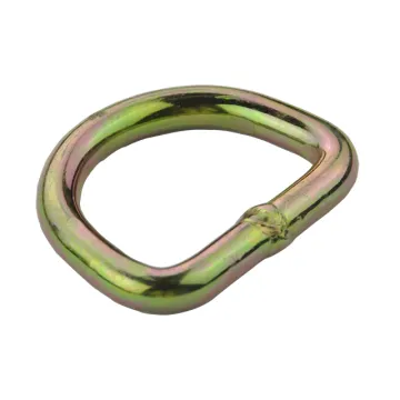 50mm 5000Kgs Zinc Plated Hardware D Ring Hooks