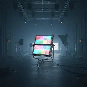 outdoor 2600W RGBW full spectrum led studio Hard panel for film shooting