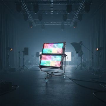 outdoor 2600W RGBW full spectrum led studio Hard panel for film shooting