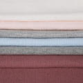 Cvc Rib Organic Cotton Fabric