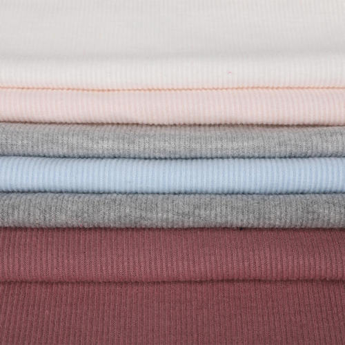 Cvc Rib Organic Cotton Fabric