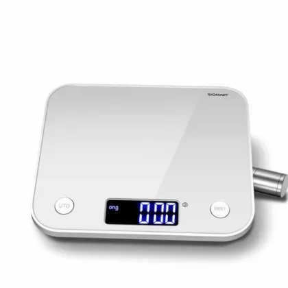 Greater Goods Household Digital Kitchen Scale - 5kg/10kg/15kg with Nutritional Calculator