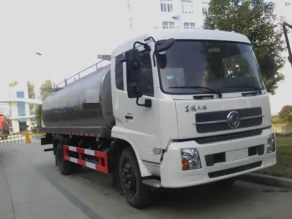Milk Storage Tank Truck Milk Transporting Truck