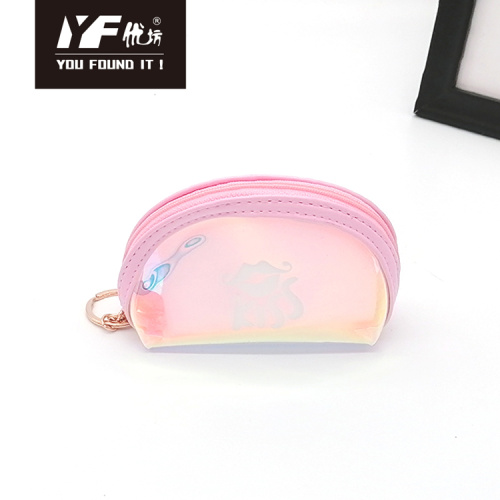 Laser TPU Coin Purse Lovely laser TPU make up coin purse Supplier