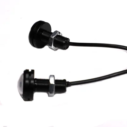 23/18 MM Car Eagle Eye DRL LED Daytime Running Lights 12V Backup Reversing Parking Signal Lamps