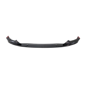 Glanzende zwarte voorste lipspoiler voor BMW 5 -serie G30/G38