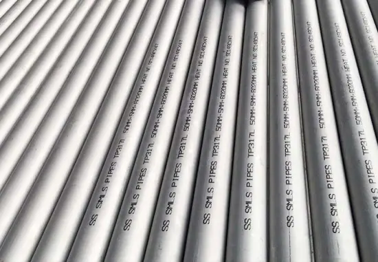 TP317L Grade Seamless Austenitic Stainless Steel Pipes