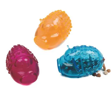Dog rubber chew toys, eco-friendly