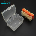 Hộp mẹo pipet bằng nhựa dài 200ul màu vàng