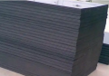 Placa de plástico negra de alto peso molecular para la autopista uhmwpe