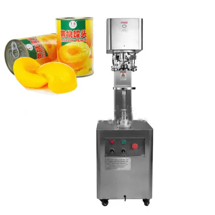 200 Lid Metal Can Seaming Machine for Canned Goods Production