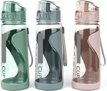 BPA Free Leak-Proof Drop-Proof 570ML Flip Top Sports Water Bottle