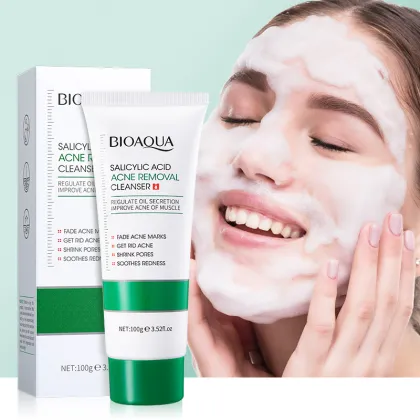 BIOAOUA Salicylic Acid Acne Removing Cleanser