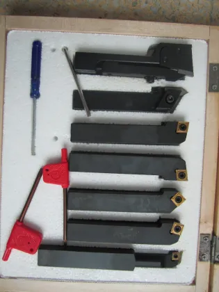 Indexable Turning Tools Lathe Cutter Tool Sets - New