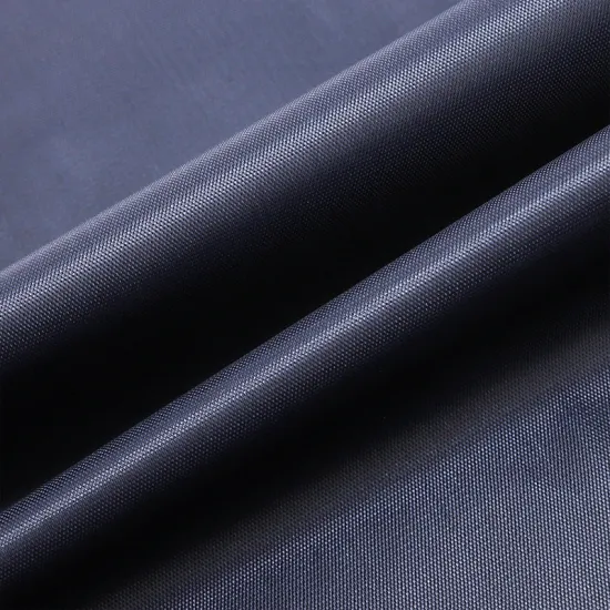 190D Black Glue Coated Oxford Fabric for Raincoat