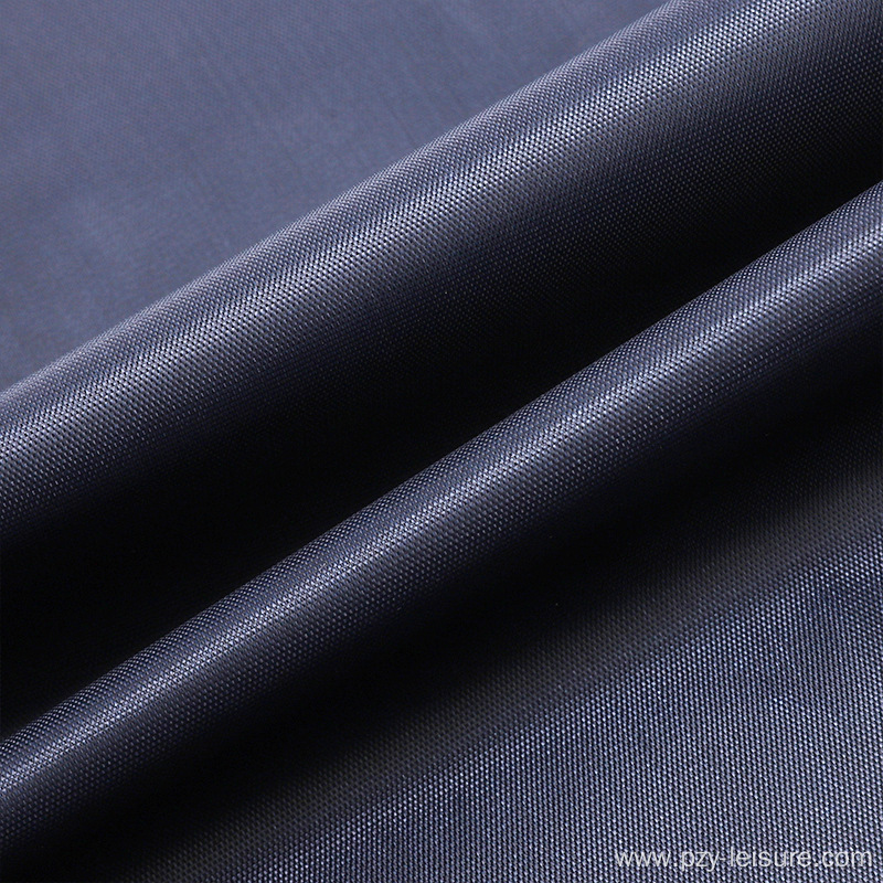 190D Black Glue Coated Oxford Fabric for Raincoat