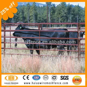cost effective steel tube corral fencing panels for livestock cattle horse