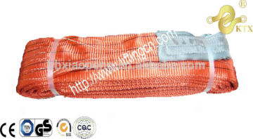 Best quality Synthetic fibre lifting straps/rigging webbing slings/lifting belt manufacturer China supplier