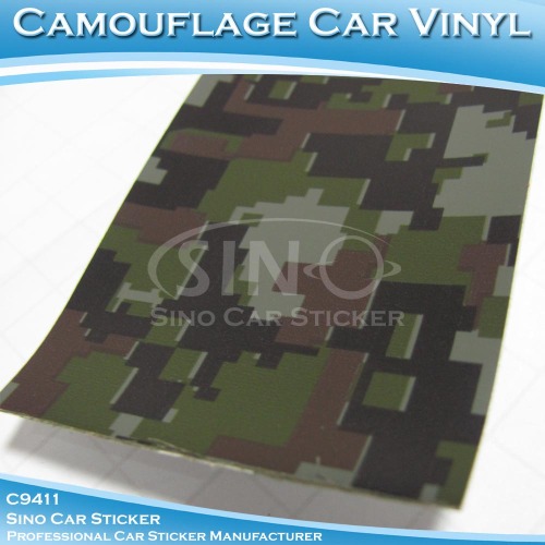 Fashionable Car Body Digital Camouflage Vinyl