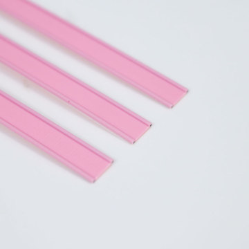 Custom Double Wire Clipband Twist band Eco-Friendly Plastic Length Twist Ties for Food Bag Packing Industry Package Use