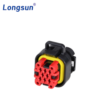 TYCO TE AMP 776286-1 8 Pin Female Housing 12V Waterproof Sealed Car Automotive Electrical Wire Connector