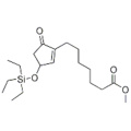 Ácido 1-ciclopenteno-1-heptanoico, 5-oxo-3 - [(trietilsilil) oxi] -, éster metílico CAS 112713-92-5