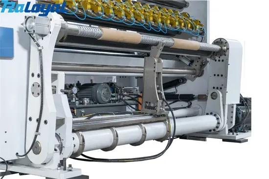 High-Speed Thick PVC Film Slitting and Rewinding Machine