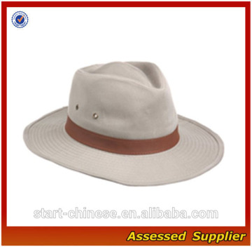 ZD529 Outdoor Garment Washed Twill Outback Cowboy Hat