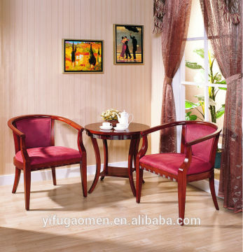 Hot sale leisure chair with tea table