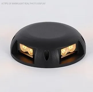 Turtle shell lights for steps