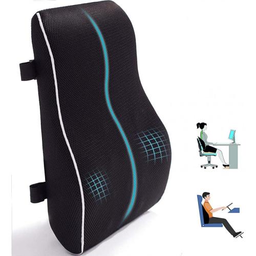 Dolor de espalda Mejora de la postura Memory Foam Back Cushion