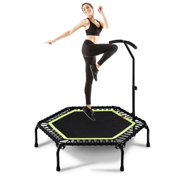 professionele gymnastiek opvouwbare mini zeshoekige trampolines