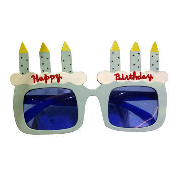 Party sunglasses with funny design