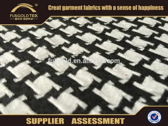 2015 new fashion knitting jacquard fabric cotton jacquard fabric                        
                                                Quality Choice