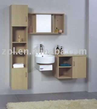 Melamine board bathroom cabinet