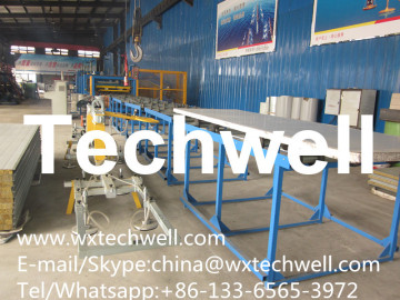 Rock Wool Insulated Sandwich Panel Making Machine