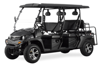 4 Seat 4x4 Side by Side UTV BLACK