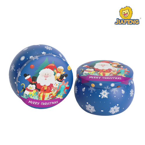 Декоративная подарочная банка в форме барабана
