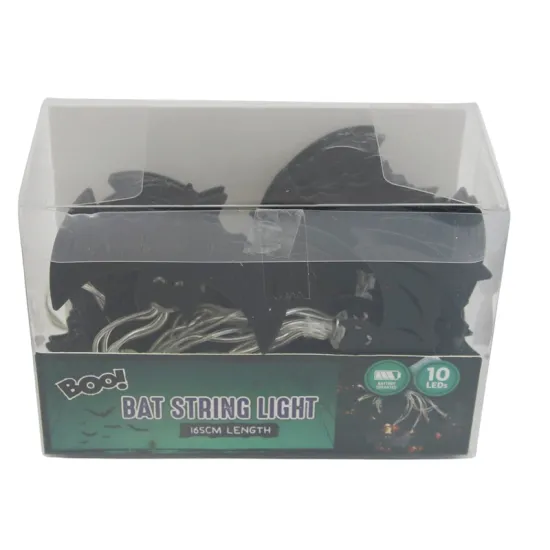 Bat Halloween String Lights